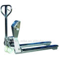 Stainless Steel Pallet Truck With Scales Scaled hand pallet truck Scaled pallet jack